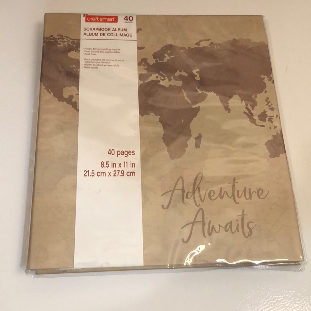 Scrapbook Album Adventure Awaits